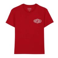 T-shirt Rouge Garçon Kaporal MERCYH pas cher
