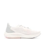 Chaussures de Running Blanches/Bleu/Rose Femme Under Armour Charged Pursuit vue 2