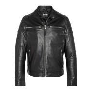 Blouson en cuir Noir Homme Schott Blouson LCLEO pas cher