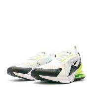 Baskets Blanches/Jaune Homme Nike Air Max 270 vue 6
