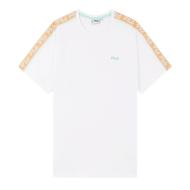 T-shirt Blanc/Rose Homme Fila Gaston pas cher