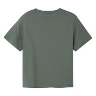 T-shirt Kaki Garçon Name it Rolem vue 2