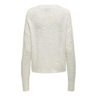 Pull Écru Femme JDY Curved vue 2