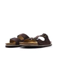 Braune Herrensandalen TBS Mule Cow Split Suede Quatar Ansicht 6
