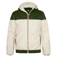 Veste Blanche/Vert Homme Petrol Industries JAC202 pas cher