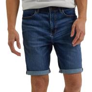 Short Bleu Homme Lee Short Mvp Mid Wash pas cher