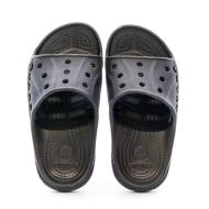 Claquettes Crocs Noire Mixte Baya Slide U vue 3