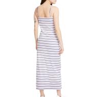 Robe à rayures Mauve Femme Nike Dress Maxi vue 2