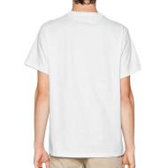 T-shirt Blanc Homme Converse Left Chest Star Chev vue 2