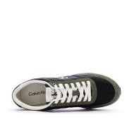 Baskets Noir/Kaki Homme Calvin Klein Jeans Retros vue 4