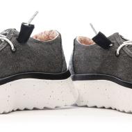 Chaussures Gris Moyen Femme Hey Dude Wally Sport Mesh vue 7