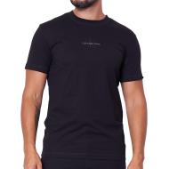 T-shirt Noir Homme Calvin Klein Jeans Monologo0GK