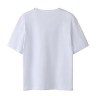 T-Shirt Blanc Fille Name it Flonnis vue 2