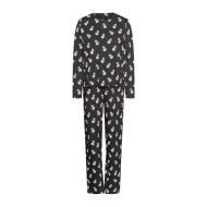 Pyjama Noir Femme Pieces Naya Xmas pas cher