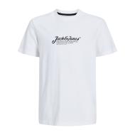 T-shirt Blanc Garçon Jack & Jones Beau
