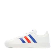 Baskets Blanches Garçon Adidas Vl Court 2.0 K pas cher