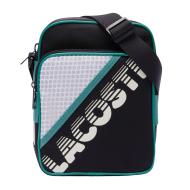 Sacoche Noir/Bleu Homme Lacoste bayou pas cher