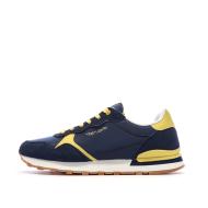 Baskets Marine/Jaune Femme Teddy Smith 120549 pas cher
