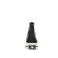 Baskets Noires Homme Converse Chuck 70 Leather A08637C vue 3