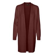 Gilet Long Terracotta Femme Vero Moda Nancy pas cher