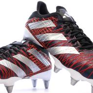 Zapatillas de rugby negras/rojas Adidas Kakari Z.1 SG ver 7