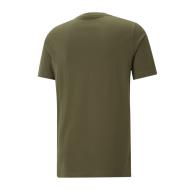 T-shirt Kaki Homme Puma Graphics vue 2