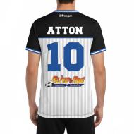 T-shirt Microfibre Noir/Gris homme Freegun Atton vue 2