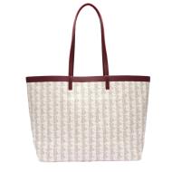 Sac à Main Écru/Bordeaux Femme Lacoste Monogramme vue 2
