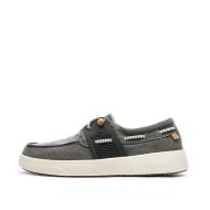 Zapatos náuticos verde oscuro para hombre TBS Geo barato