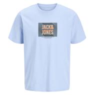 T-Shirt Bleu Pastel Homme Jack & Jones Hurban