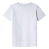 T-shirt Blanc Garçon Pepe Jeans Waldo vue 2