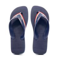 Tongs Bleu Homme Havaianas Hybrid Free vue 3