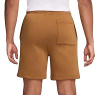 Short Camel Homme Nike Brooklyn Fleece vue 2