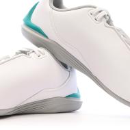 Baskets Blanches/Turquoises Homme Puma Mercedes Cat Decima Puma vue 7