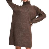 Robe Pull Marron Femme Only Jada pas cher