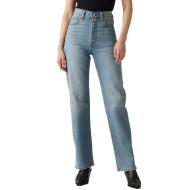 Jean Straight Bleu Clair Levi's Ribcage 79078 pas cher