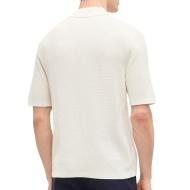 Polo Beige Homme Calvin Klein Jeans Waffle vue 2