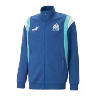 OM Veste Bleu Foncé Homme foot Puma Archive Jacket pas cher