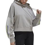 Sweat à Capuche Gris Femme Adidas HF2140 pas cher