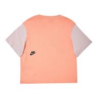 T-shirt Rose/Orange Fille Nike Nsw vue 2