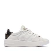Baskets Blanc/Noir Femme Guess FLJRONFAL12 vue 2