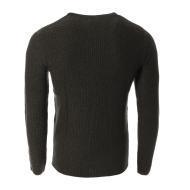 Pull Noir Homme Jack and Jones Damian vue 2