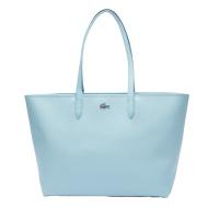 Sac Cabas Bleu Clair Femme Lacoste Forget pas cher