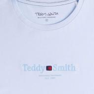 T-shirt Bleu Clair Homme Teddy Smith Tjim vue 2