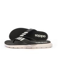 Chanclas Adidas Comfort Negro/Blanco, Hombre barato