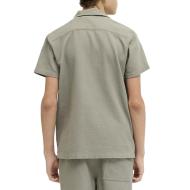 Chemise Verte Garçon Jack & Jones Global vue 2