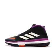 Chaussures de basketball Noires/Violettes Homme Adidas Bounce pas cher