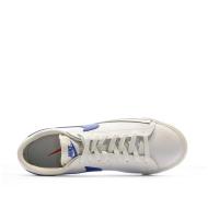 Baskets Blanches/Bleu Homme Nike Blazer Low Leather vue 4