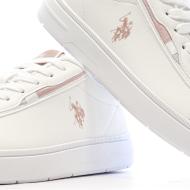 Sneaker Weiß/Pink Damen US Polo ASSN ARIS Ansicht 7