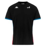 T-shirt Noir Homme Kappa Adirend pas cher